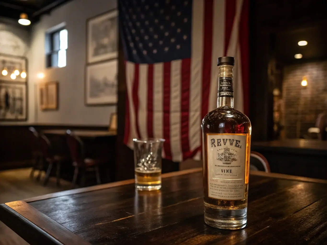 A bottle of Explorers Rum next to a glass filled with ice and cola, highlighting its smooth and rich flavor profile.